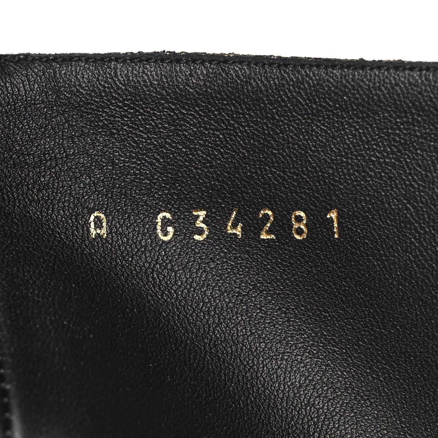 Chanel Laminated Goatskin High Boots 39.5 Gold 8 of 8