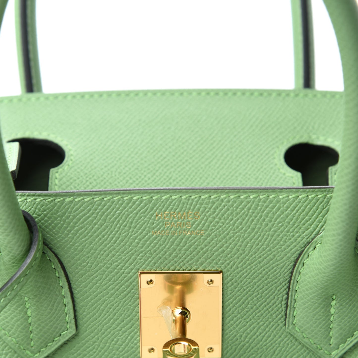 Epsom Birkin 30 Vert Criquet