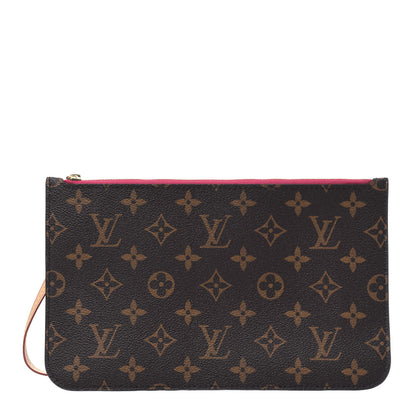 Louis Vuitton Monogram Neverfull MM GM Pochette Pivoine 1 of 5