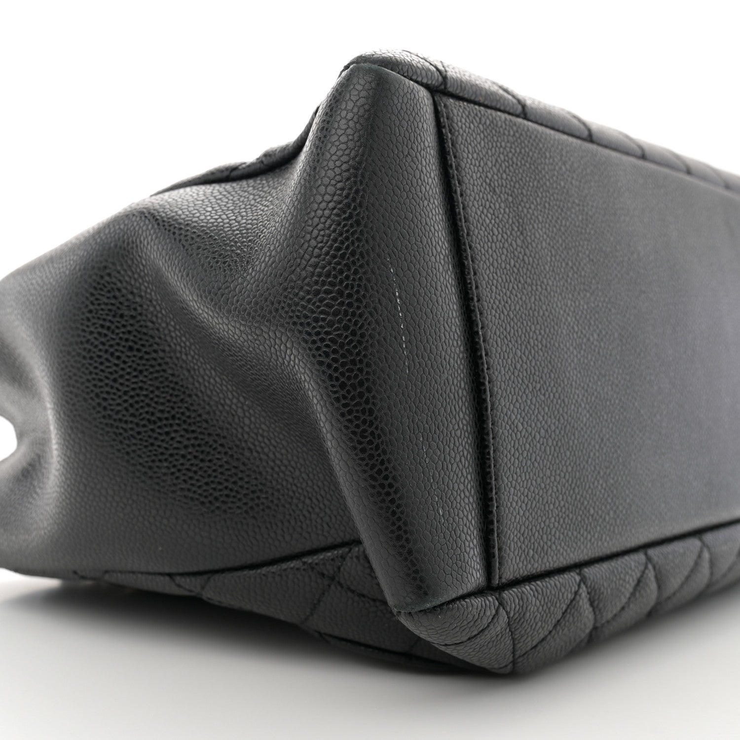 Chanel Caviar Quilted Grand Shopping Tote GST Black 9 of 11