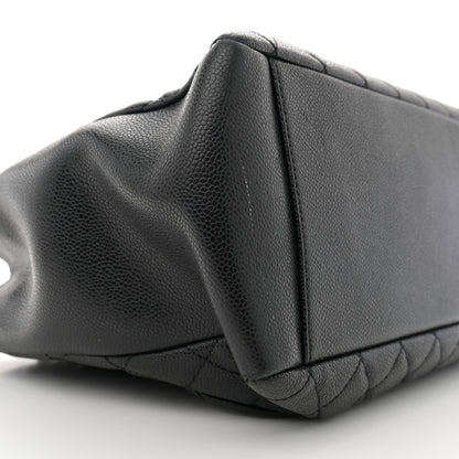 Chanel Caviar Quilted Grand Shopping Tote GST Black 9 of 11