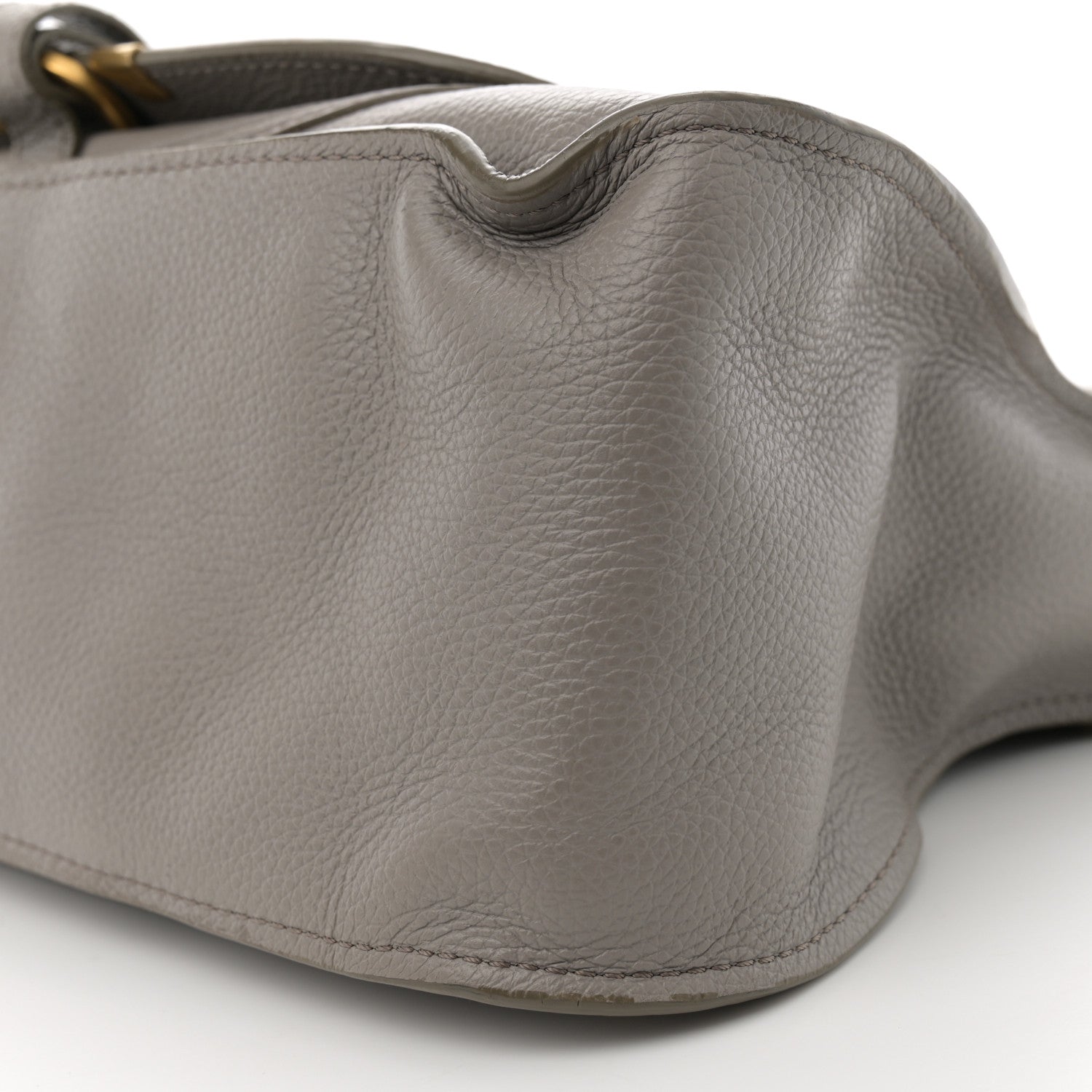 Chloe Calfskin Medium Marcie Satchel Cashmere Grey 10 of 13