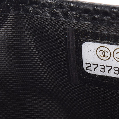 Chanel Caviar Quilted Card Holder Black 8 of 9