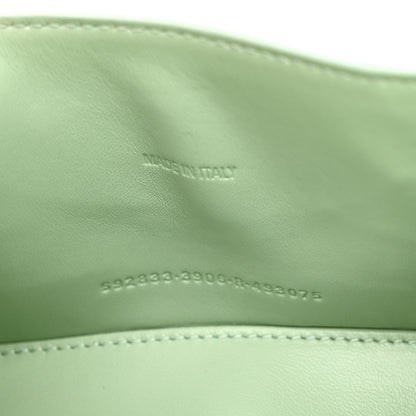 Balenciaga Shiny Calfskin Crocodile Embossed Hourglass Top Handle Bag XS Light Green 7 of 12
