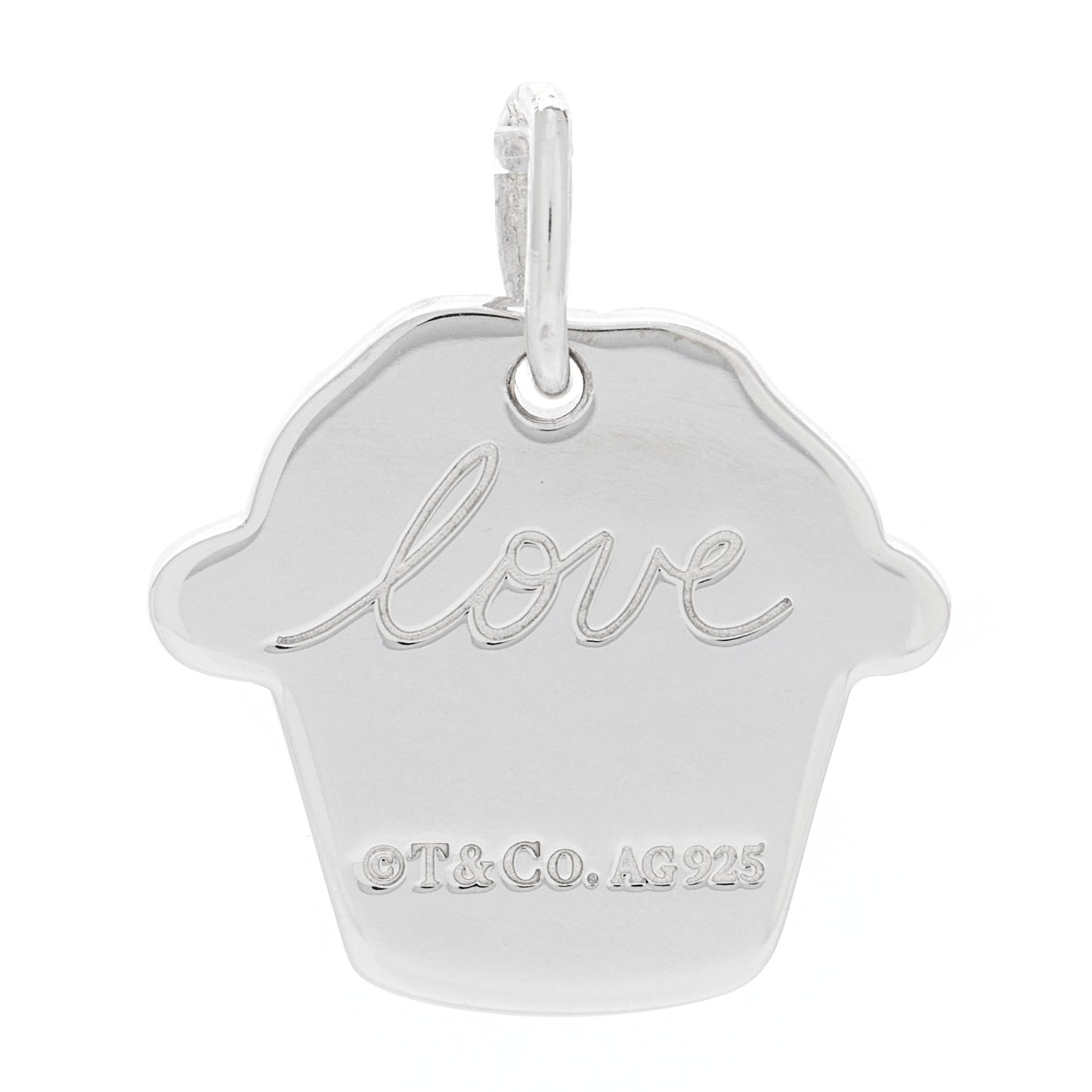 Sterling Silver Love Muffin Charm