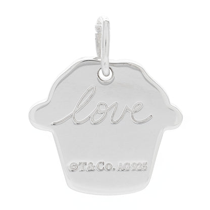 Tiffany Sterling Silver Love Muffin Charm 3 of 4