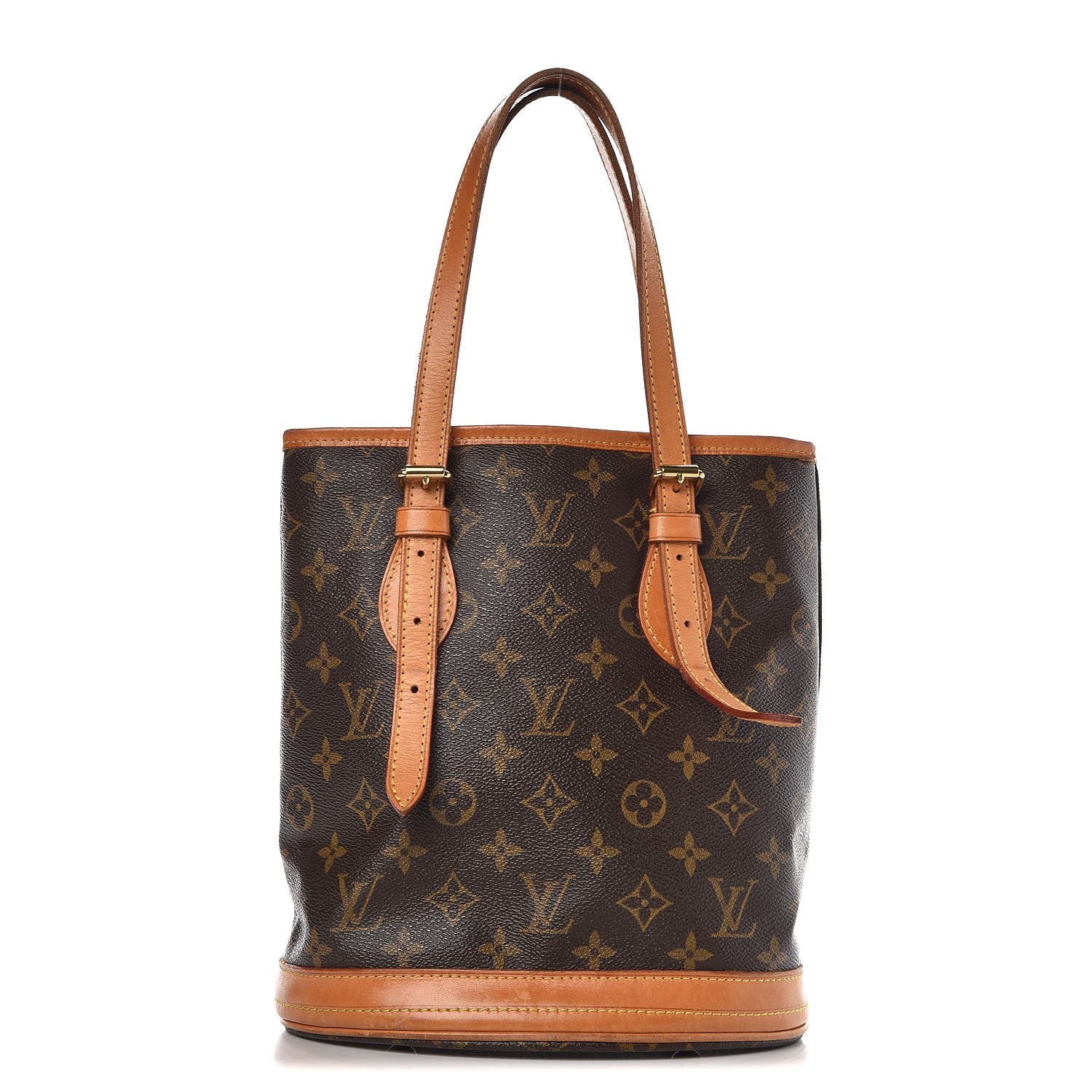 Louis Vuitton Monogram Petit Bucket 23 1 of 17