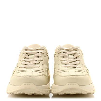 Gucci Calfskin Logo Womens Rhyton Sneakers 36 Ivory 3 of 10