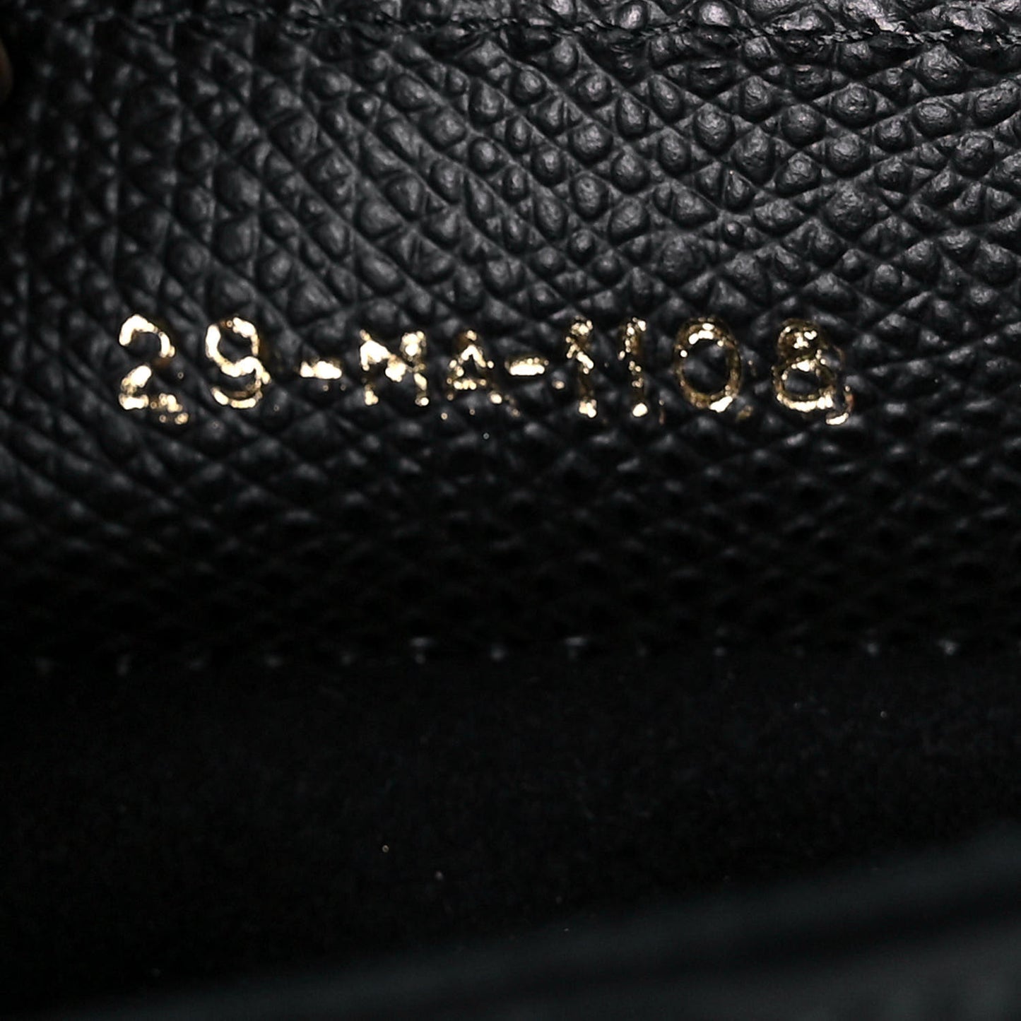 Calfskin Saddle Bag Black