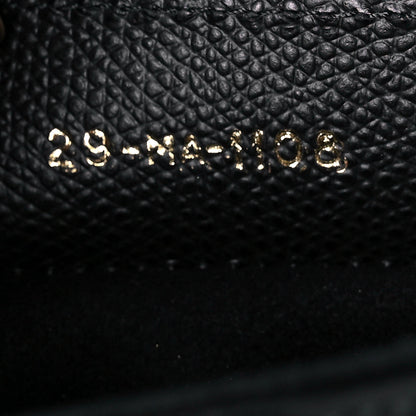 Christian Dior Calfskin Saddle Bag Black 7 of 13