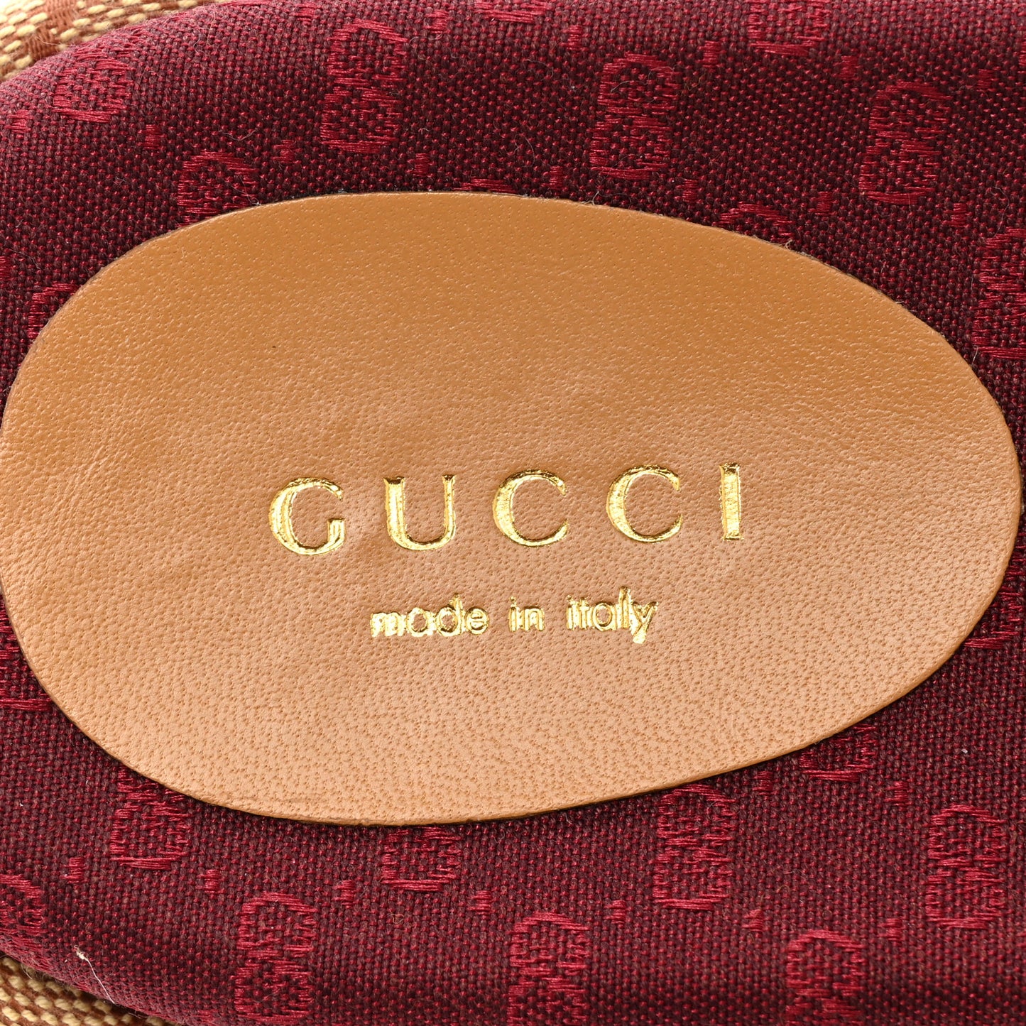 Canvas GG Monogram Angelina Platform Slide Sandals 36.5 Beige Ruggine