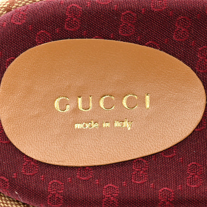 Gucci Canvas GG Monogram Angelina Platform Slide Sandals 36.5 Beige Ruggine 7 of 9