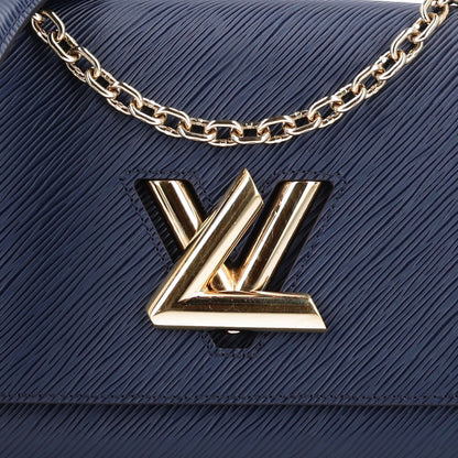 Louis Vuitton Epi Twist Shoulder Bag MM Indigo 10 of 11