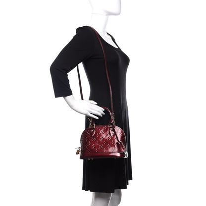Louis Vuitton Vernis Alma BB Rouge Fauviste 2 of 9