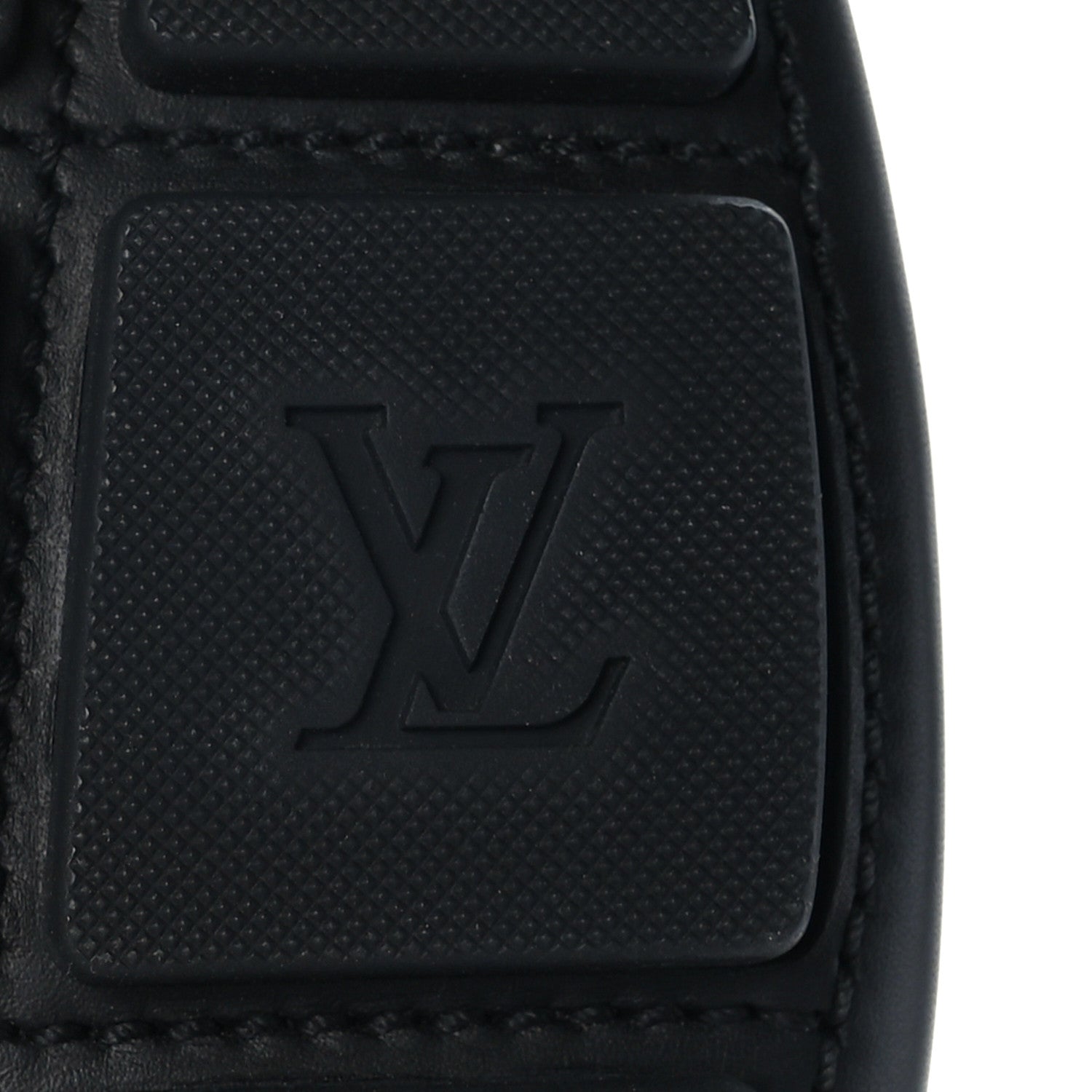 Louis Vuitton Calfskin Mens Shade Car Loafers 8 Black 8 of 8