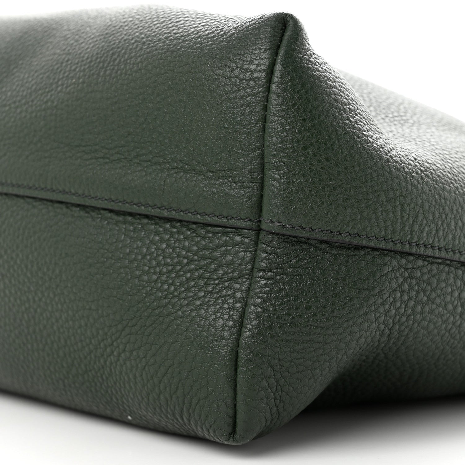Prada Vitello Daino Shopping Tote Foresta 9 of 11