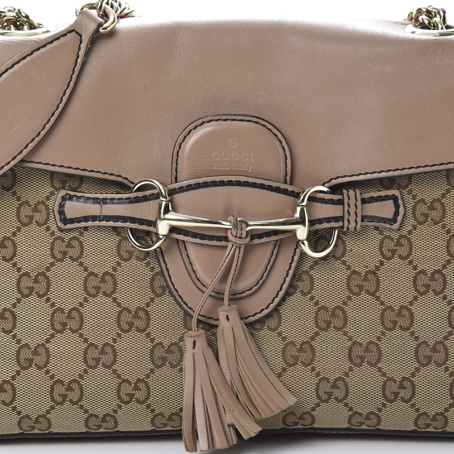 Monogram Medium Emily Chain Shoulder Bag Light Pink