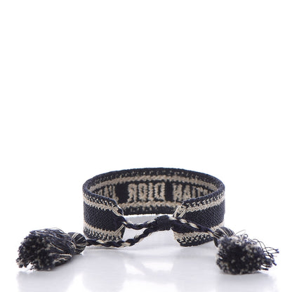 Christian Dior Woven Cotton J'Adior Friendship Bracelet Set 4 of 6