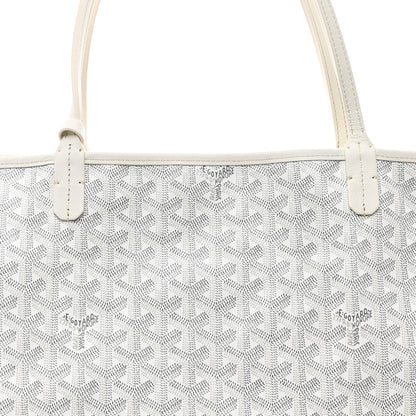 Goyard X PEANUTS Goyardine Reversible Anjou GM White 14 of 19