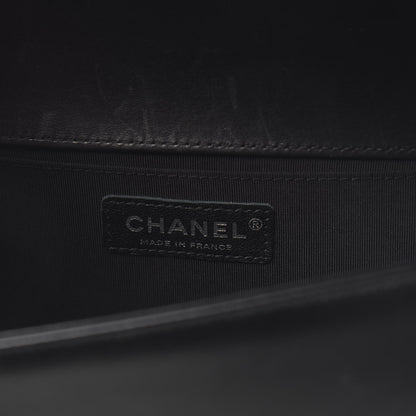 Chanel Lambskin Quilted Medium Boy Flap Black 6 of 12