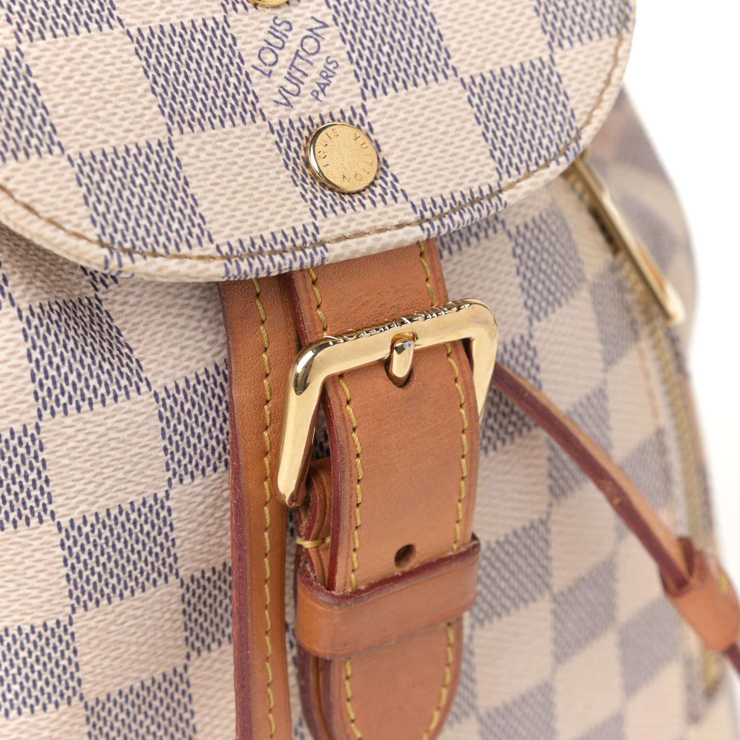 Louis Vuitton Damier Azur Sperone BB Backpack 5 of 10