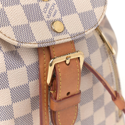 Louis Vuitton Damier Azur Sperone BB Backpack 5 of 10