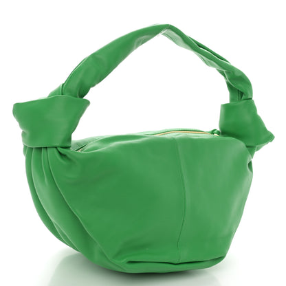 Bottega Veneta BOTTEGA VENETA Nappa Mini Double Knot Bag Racing Green 3 of 10