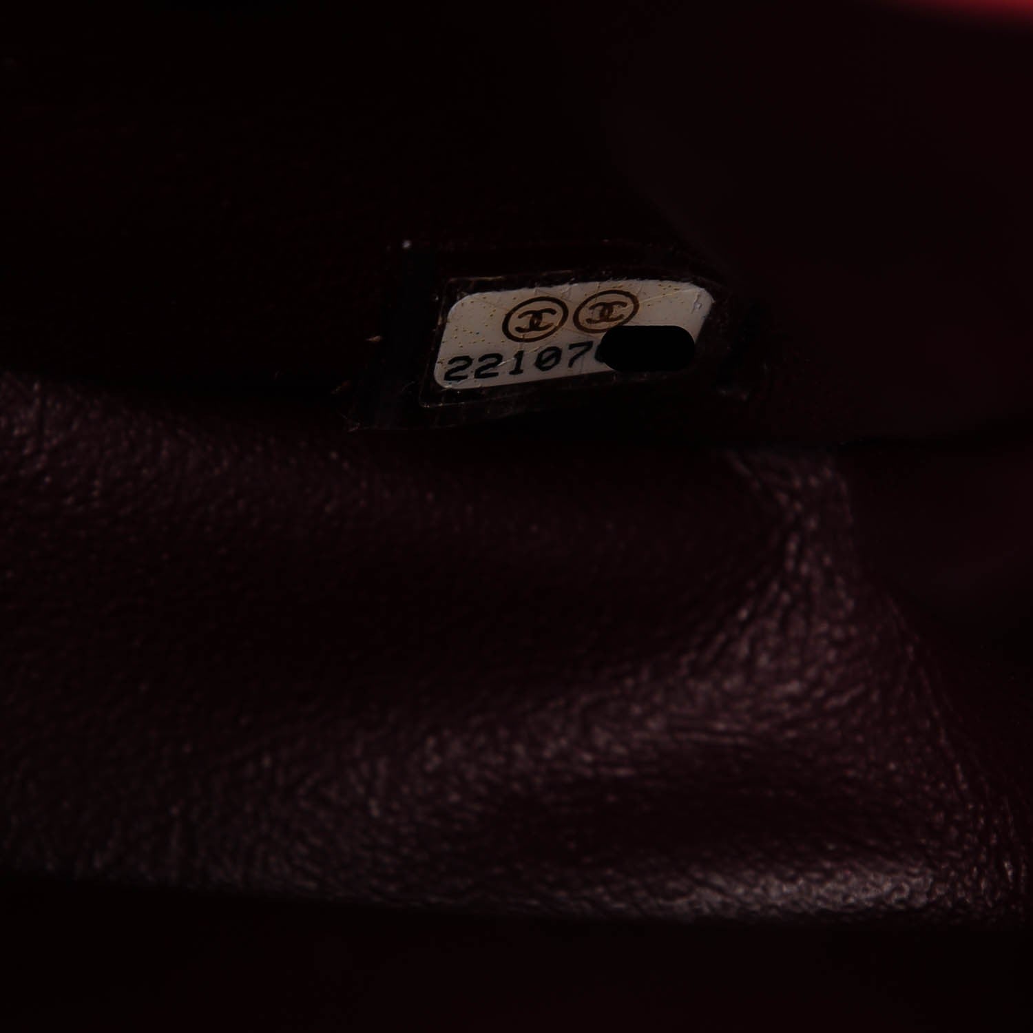 Chanel Shiny Goatskin Diagonal Quilted Medium Flap Red 7 of 8