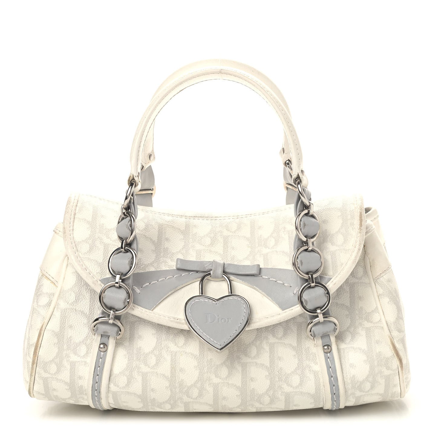 Monogram Romantique Trotter Bag Grey