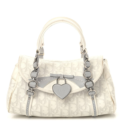 Christian Dior Monogram Romantique Trotter Bag Grey 1 of 20