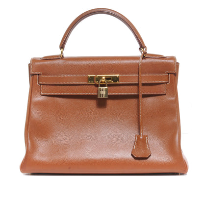 Hermes Courchevel Kelly 32 Gold 1 of 12