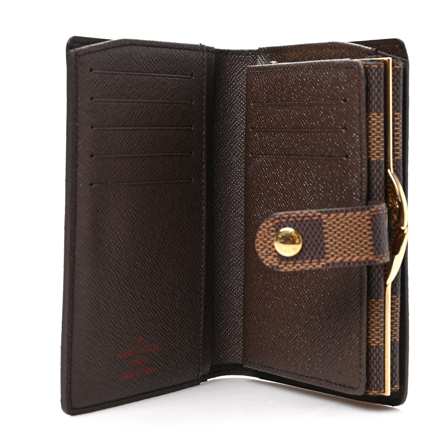 Damier Ebene French Purse Wallet