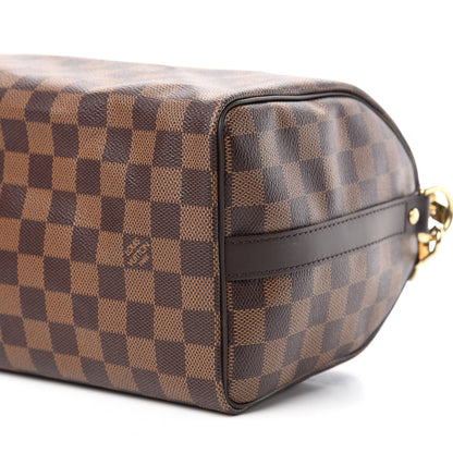 Louis Vuitton Damier Ebene Speedy Bandouliere 25 7 of 10