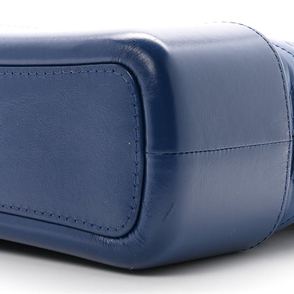 Chanel Aged Calfskin Quilted Medium Gabrielle Hobo Blue 10 of 10