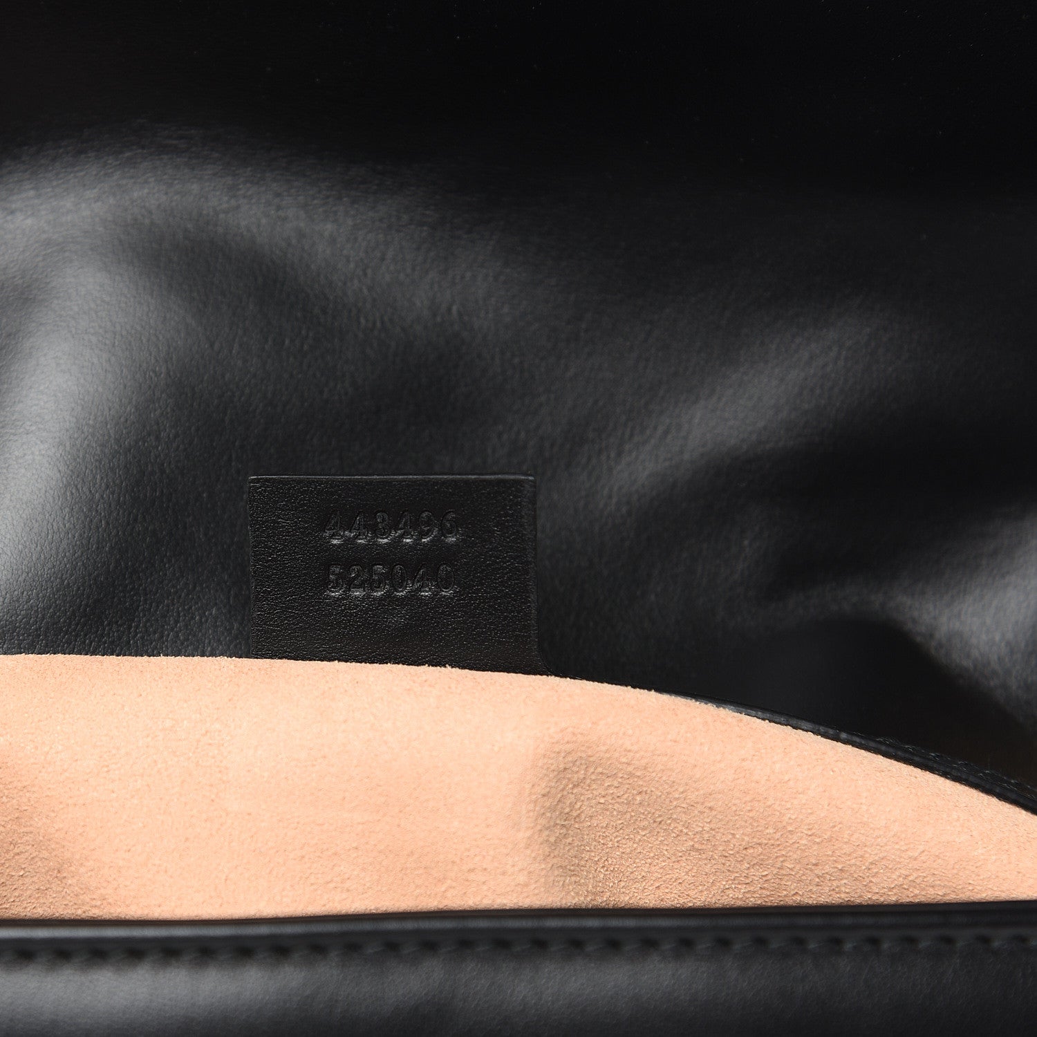 Gucci Calfskin Matelasse Medium GG Marmont Shoulder Bag Black 7 of 10