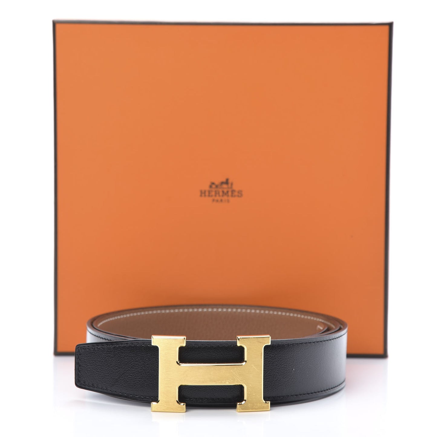 Box Togo 32mm H Belt 90 Black Gold