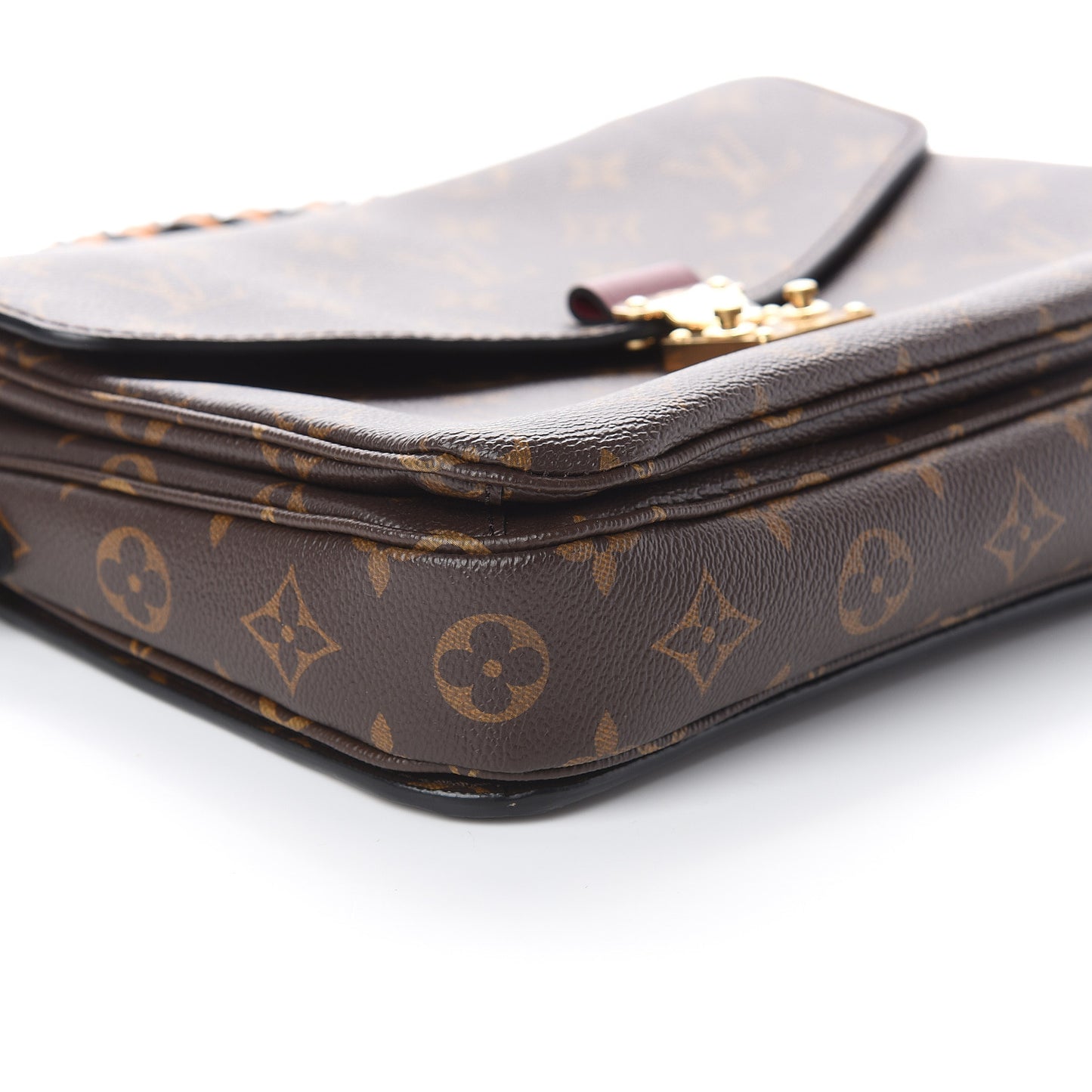 Monogram Braided Pochette Metis Safran