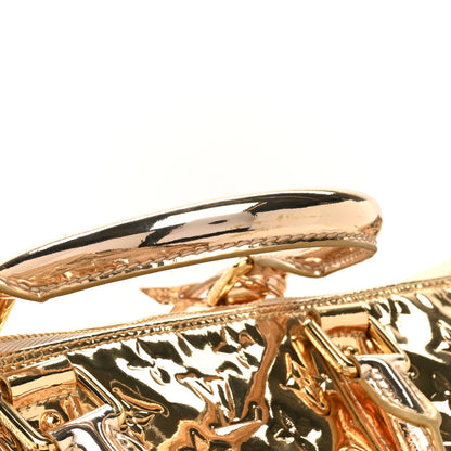 Louis Vuitton Monogram Miroir Keepall 55 Gold 13 of 14
