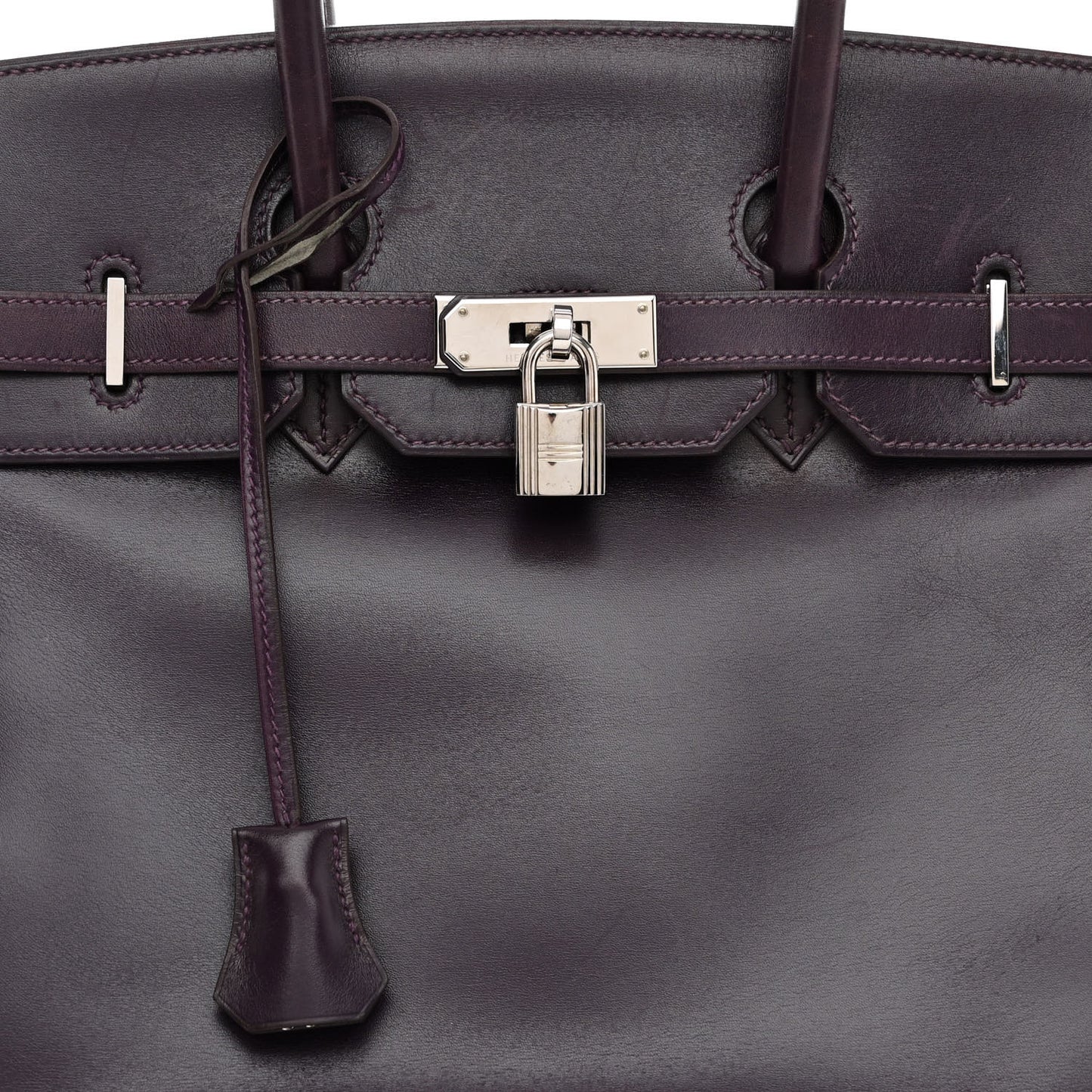 Box Birkin 35 Raisin