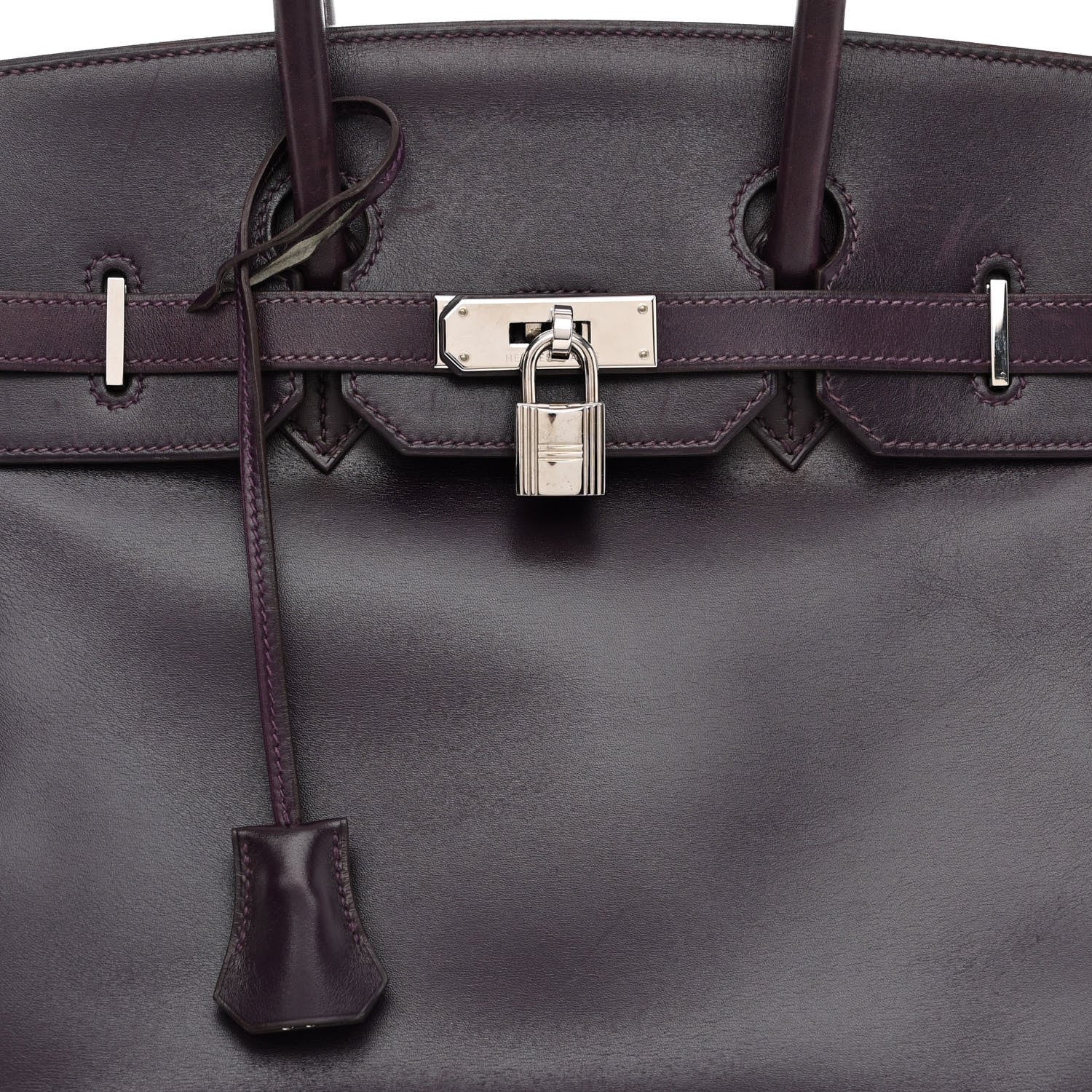 Hermes Box Birkin 35 Raisin 8 of 15