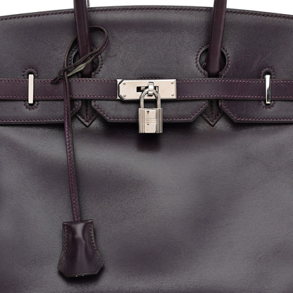 Hermes Box Birkin 35 Raisin 8 of 15