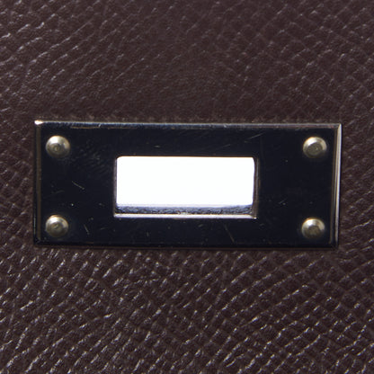 Hermes Epsom Kelly Sellier 32 Chocolate 25 of 33