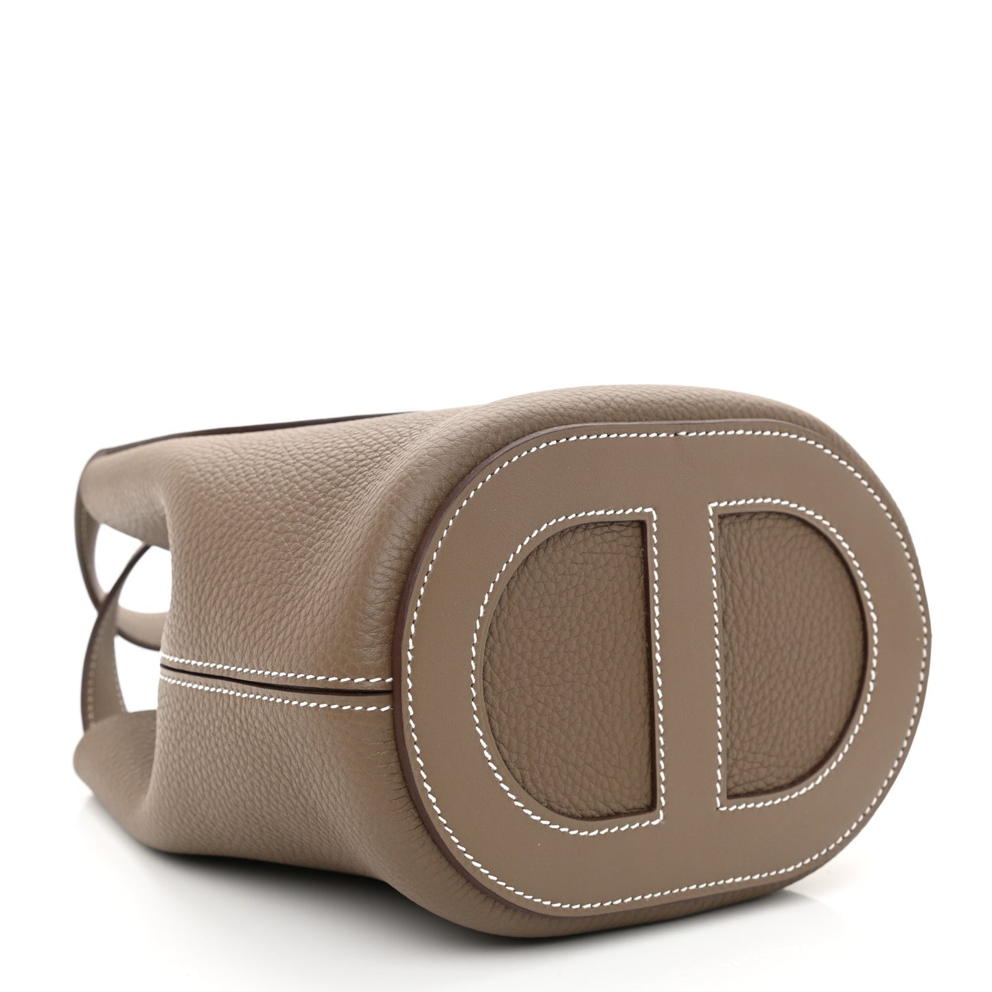 Taurillon Clemence Swift In-The-Loop 18 Bag Etoupe
