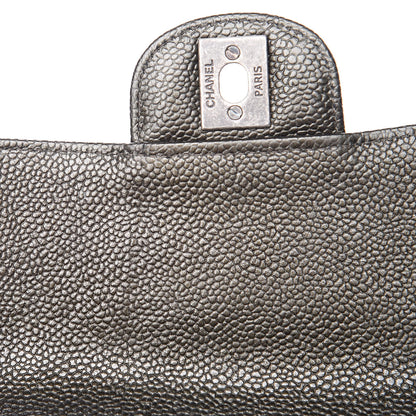 Chanel Caviar Quilted Mini Square Flap Dark Charcoal 8 of 11
