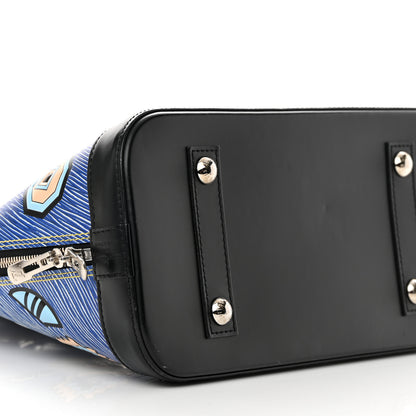 Louis Vuitton Epi Azteque Alma PM Denim Light 9 of 19