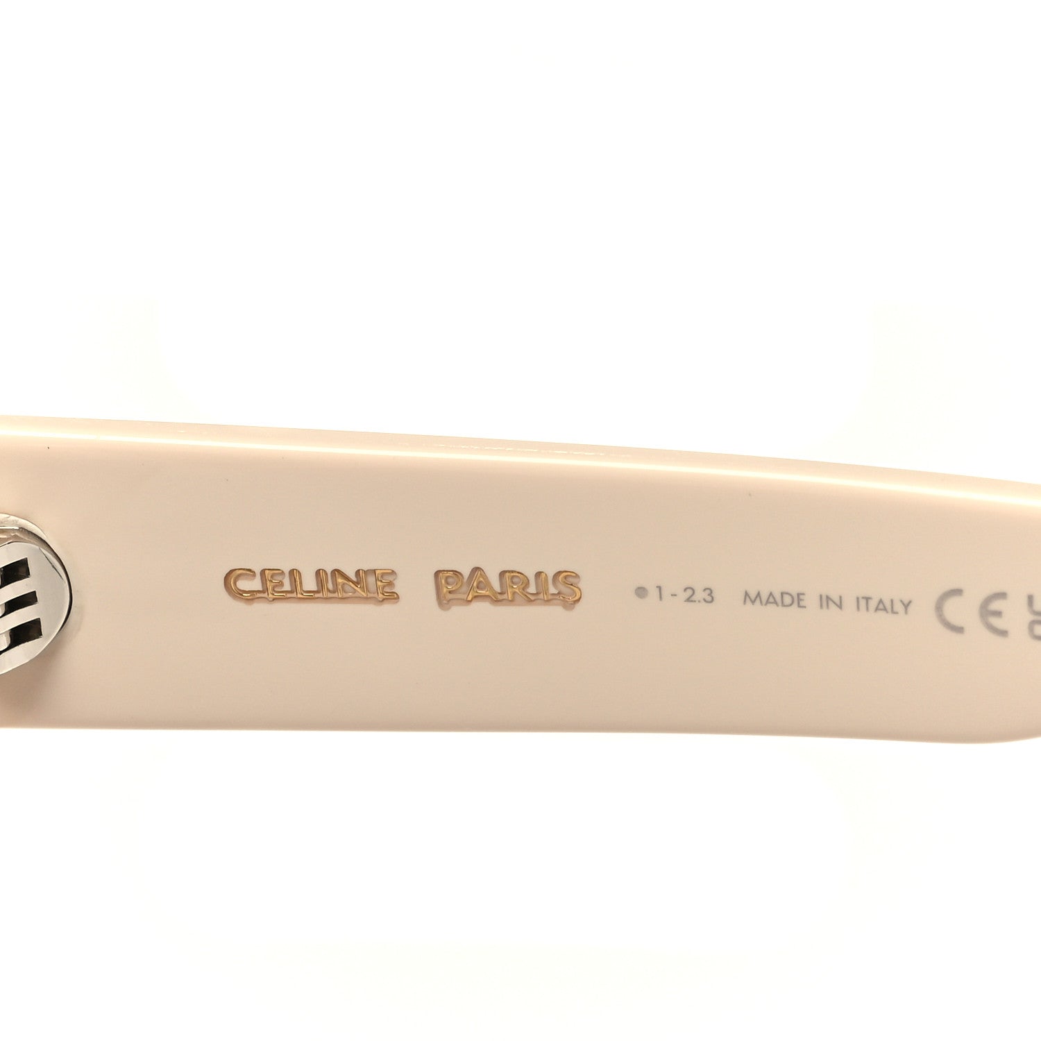 Celine Acetate Sunglasses CL40216U Ivory 6 of 7