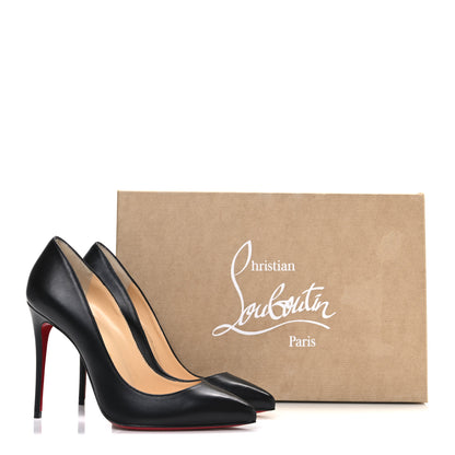 Christian Louboutin Shiny Nappa Pigalle Follies 100 Pumps 36 Black 11 of 11