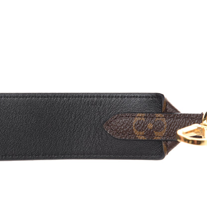 Louis Vuitton Monogram Bandouliere Shoulder Strap Black 4 of 5