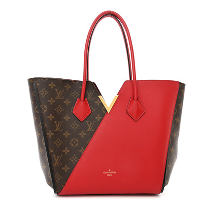 Louis Vuitton Calfskin Monogram Kimono Tote Cherry 1 of 12