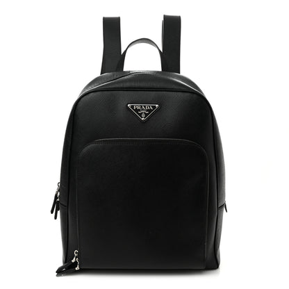 Prada Saffiano Backpack Black 1 of 12